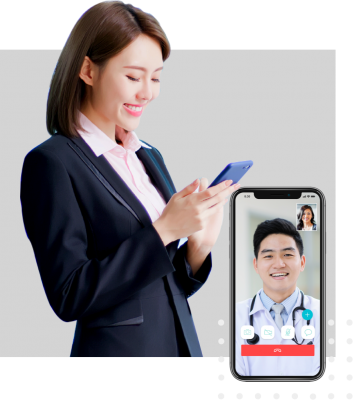 Speak to a doctor anytime over video call