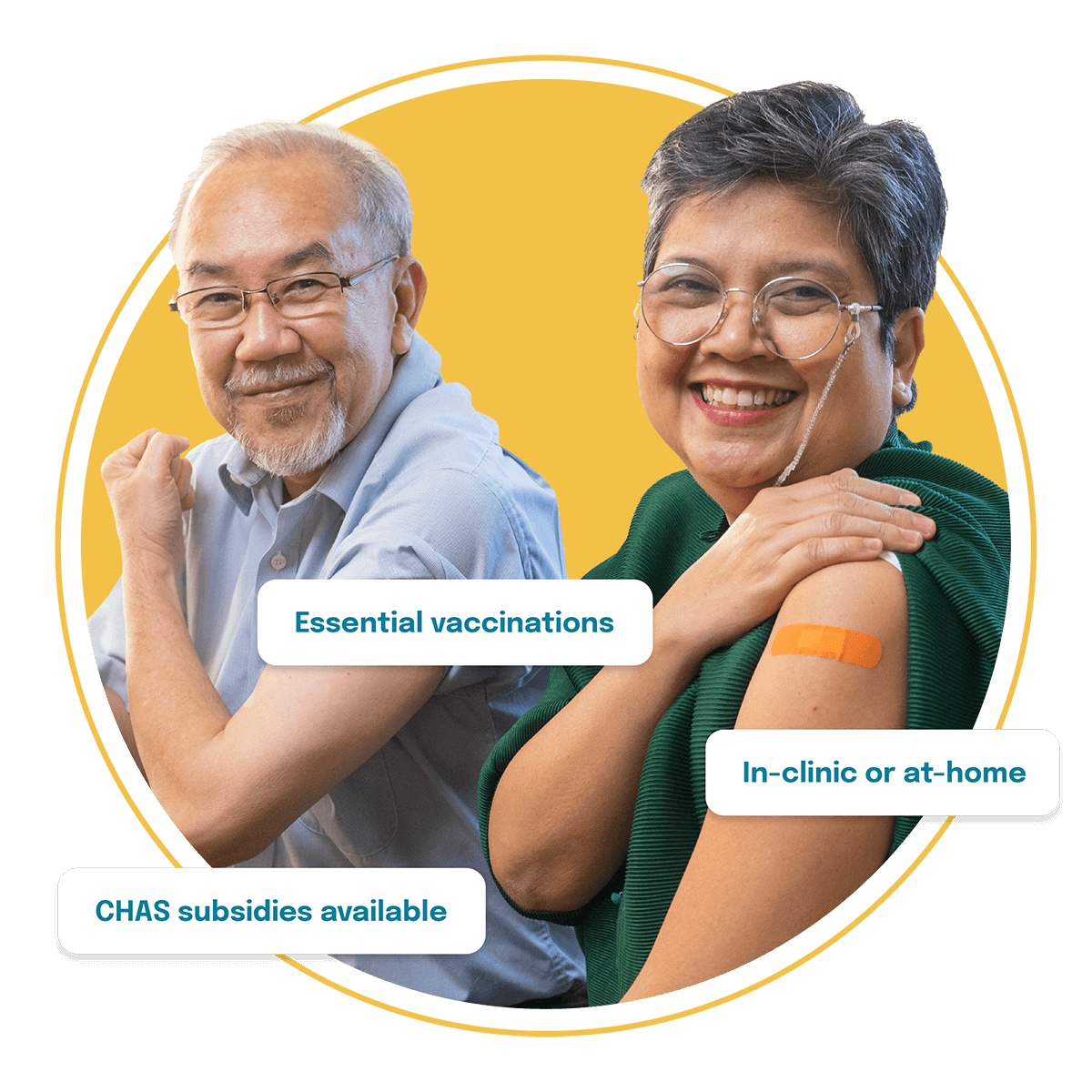 Be protected against preventable illnesses, get vaccinated with DA